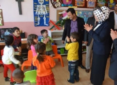 Kozan'da okul öncesi eğitime destek