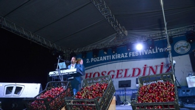 Pozantı'da Kiraz Festivali