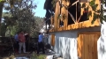 Zorkun Yaylası'nda Çıkan Yangında 4 Ev Yandı