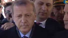 Erdoğan Kayahan'ın cenazesine katıldı
