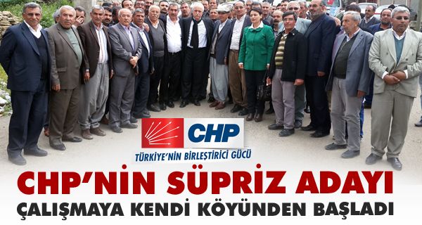 CHP'nin sürpriz Adana adayı Özkan köyleri geziyor