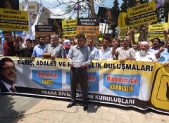 İdam kararlarına Adana'da tepki