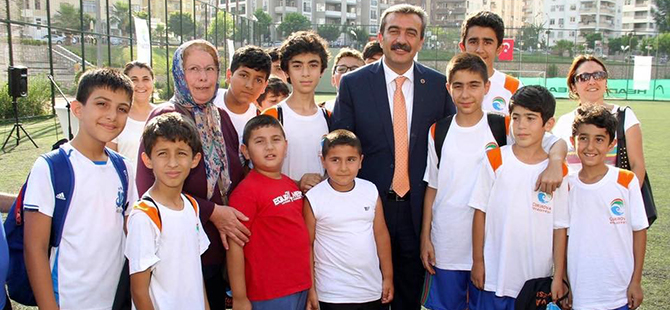 Çukurova belediyesi yaz spor okulu açıldı