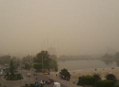 Adana toz duman oldu