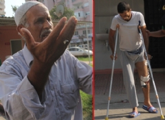 Oğlu yaralanan adamın PKK isyanı