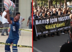 Ankara'daki saldırı protesto edildi