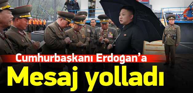 Kim Jong-un'dan Erdoğan'a mesaj