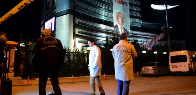 CHP Genel Merkezi önünde ateş açan kişi yakalandı