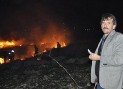  Kozan'da korkutan yangın