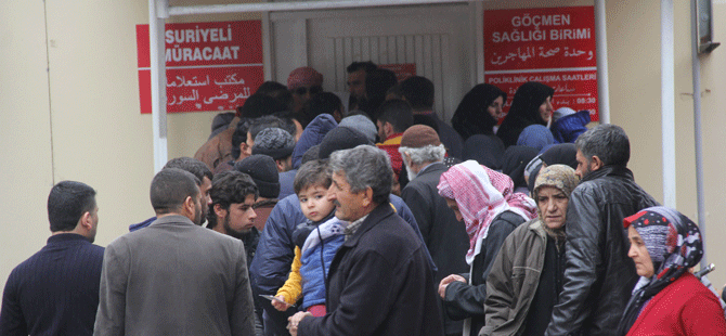 Adana'da Suriyelilere sağlık hizmeti