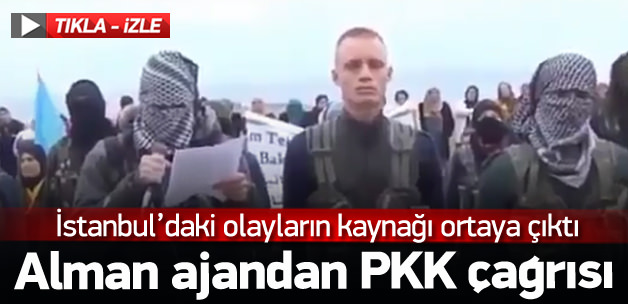 Alman ajandan PKK'ya katılın çağrısı