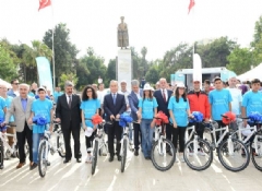  Bin 208 öğrenciye bisiklet dağıtıldı