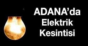 Adana'da Elektrik Kesintisi
