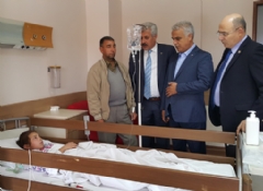 MHP heyetinden Aladağ'a ziyaret