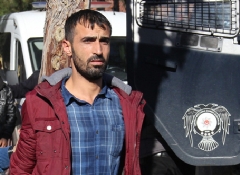 Polise taş atan PKK'lıya hapis