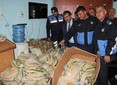 Kozan'da kaçak ekmek operasyonu