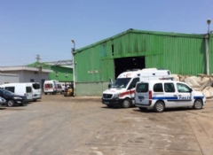 Organize Sanayi'de feci kaza