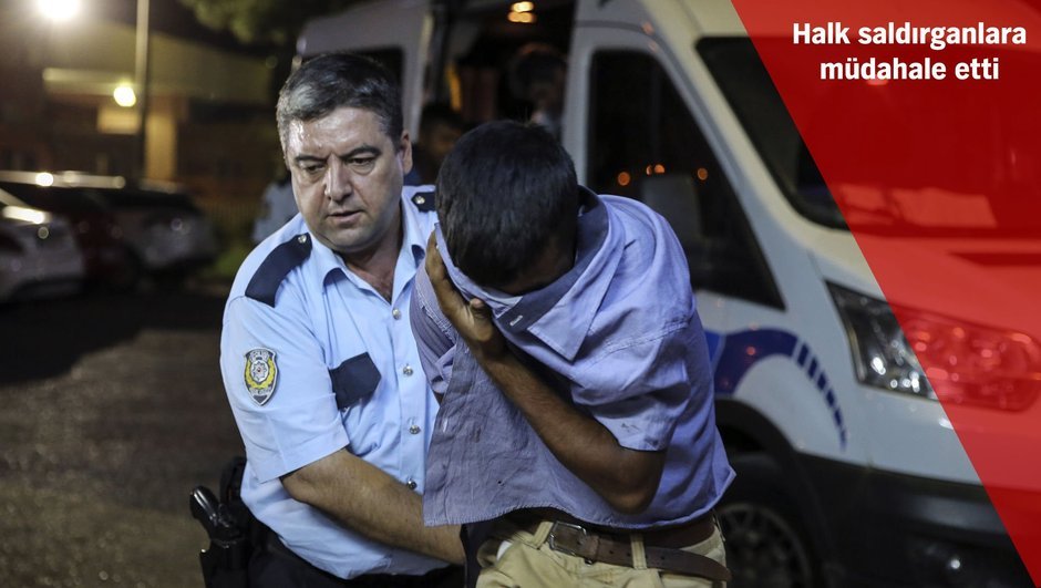 Adana'da polisi darp ettiler