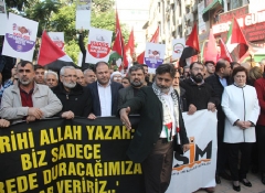 Adana'da 'Kudüs' eylemleri
