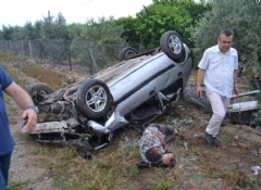  Kozan'da trafik kazası: 1 yaralı
