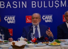 Karamollaoğlu Adana basınıyla buluştu