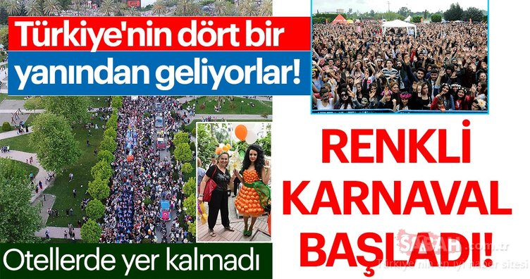 Adana Portakal Çiçeği Karnavalı Başladı!