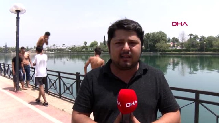Sıcaklığın 47 dereceyi gösterdiği Adana'da tehlikeli serinlik