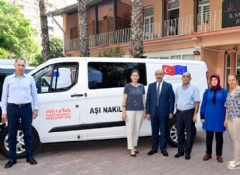 Adana'ya 3 aşı nakil aracı
