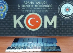 Adana'da kaçak cep telefonu baskını