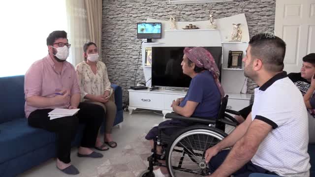 Adana Valiliğinden hasta kadına yardım eli uzatıldı