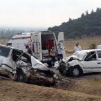 Adana'da trafik kazası: 1 ölü, 4 yaralı
