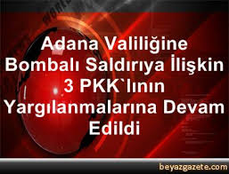  3 PKK'lının yargılanmalarına devam edildi