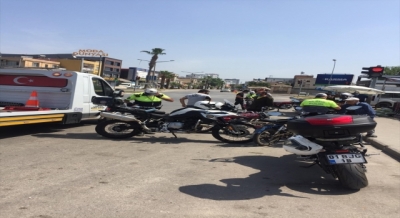 66 motosiklet sürücüsüne ceza