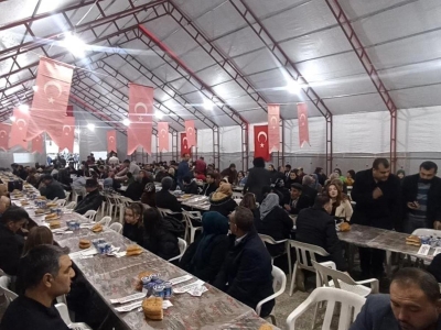 Kozan'da Şehit aileleri ve gaziler için iftar