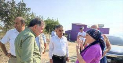 Zenbilci, Kozan'da depremzedelerle buluştu
