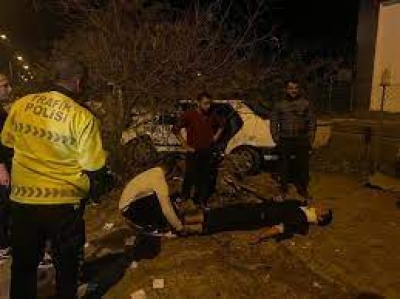 Ceyhan'da trafik kazası 5 Yaralı