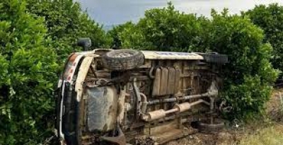 Kozan'da  Devrilen Minibüsteki 6 Kişi Yaralandı